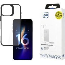 Husa Husa pentru Apple iPhone 16 Pro Max, 3MK, Satin Armor Case+, Transparenta