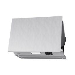 Klarstein Hota Swift Square, hota incorporabila, 402 m³/h, Clasa energetică C, Evacuare/Recirculare, LED (TK15_SwiftSq.-60Silv)