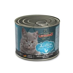 Conservă Leonardo Kitten, bogată în carne de pasăre 6 x 800 g
