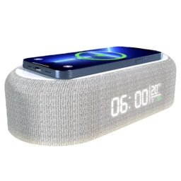 Cameră ascunsă în ceas deșteptător cu încărcător wireless Secutron US-1