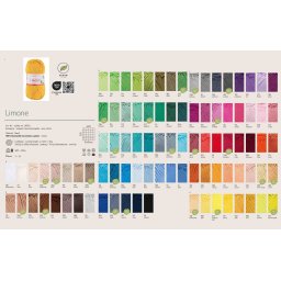 Fir 100% bumbac Limone Scholler, paletar culori fire