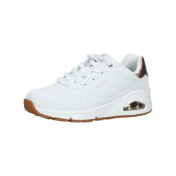 SKECHERS Sneaker low 'Uno Golden Air' auriu - roz / alb