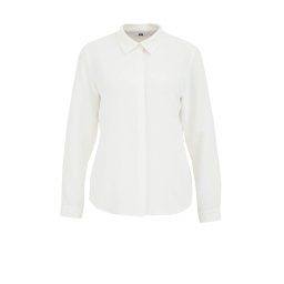 WE Fashion Bluză fildeş / alb murdar