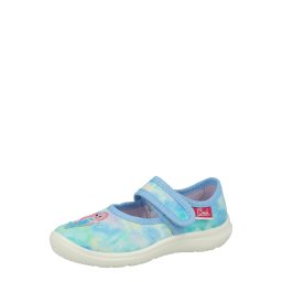 BECK Papuci de casă 'Nixe' culoarea pielii / turcoaz / albastru deschis / roz deschis