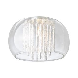 Abajur de rezervă din sticlă pentru plafonieră Azzardo REGO d. 23 cm