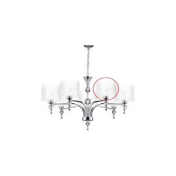 Abajur de rezervă pentru lustră Azzardo IMPRESS d. 18 cm