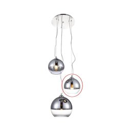Abajur de rezervă din sticlă pentru lustră Azzardo BALL mic d. 18 cm