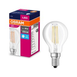 Bec LED Osram FILAMENT P40 E14/4W/230V 4000K