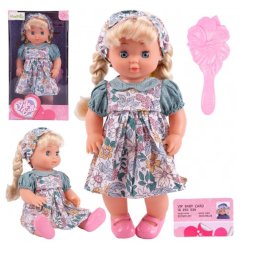 Papusa Bella, MalPlay, cu bentita si accesorii 25 cm