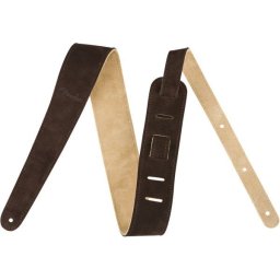 Fender Reversible Suede-Strap Brown and Tan
