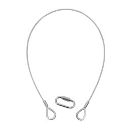 Eurolite 3x900mm Silver with quick link 100 kg