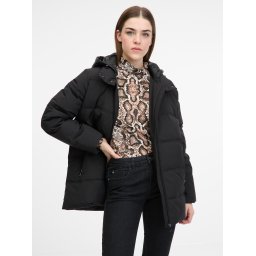 Black Women's Winter Jacket ORSAY - Women's