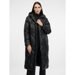 Black Women's Quilted Down Coat ORSAY - Women's
