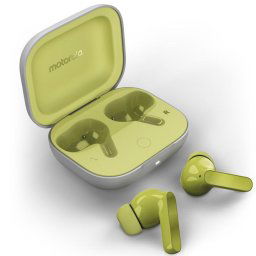 Casti In-Ear MOTO Buds Guitar, True Wireless, Bluetooth, Dolby Atmos, Smart ANC, Kiwi Green