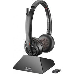 Casti Poly Savi 8220 UC-M, DECT, ANC, USB-A, stereo