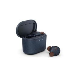 Casti cu ureche albastre YAMAHA TW-E7B cu microfon Bluetooth