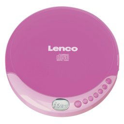LENCO CD-011PK - CD player portabil - Roz