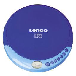 Lenco CD-011 Discman CD player portabil - albastru