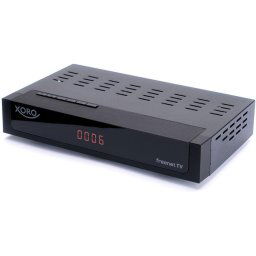 Cablu dublu Xoro HRT 8770, Ethernet (RJ-45), satelit 4K Ultra HD negru