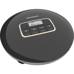 CD player personal Grundig GCP1010, LCD, negru, 120x120x25mm
