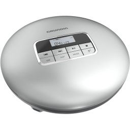 CD Player Personal, Grundig, suport audio MP3/WMA, alb, 120x120x25mm