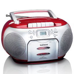 Radio Lenco SCD-420 Rosu/Gri (SCD420ROT)