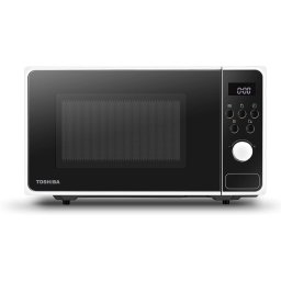 Cuptor cu microunde Toshiba MM2-AM23PFWH, 23L, 800W, alb/negru