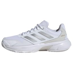 ADIDAS PERFORMANCE Pantofi sport 'Courtjam Control 3' gri deschis / alb