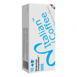 Italian Coffee Decaffeinato compatibile Nespresso , 10 capsule