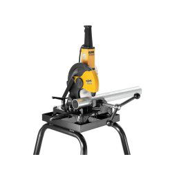REMS Turbo K SuperPack Fierastrau circular 1200W, 230V + disc taiere metal 225mm + suport tăiere 849X02, fara baterie si acumulator, Galben