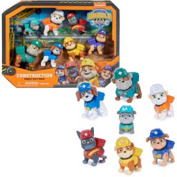 Set 7 figurine, Paw Patrol, Rubble Crew, 6067084