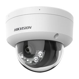 Camera IP HIKVISION 4K, AcuSense, lentila 2.8mm, IR 30m, Lumina Alba 30m, 2xMic, IK10 - DS-2CD2183G2-LIS2U-2.8mm