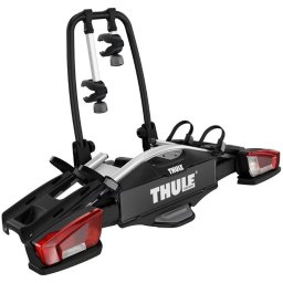 Suport pentru 2 biciclete, Thule VeloCompact 924003, cu prindere pe carligul de remorcare, 13 pini