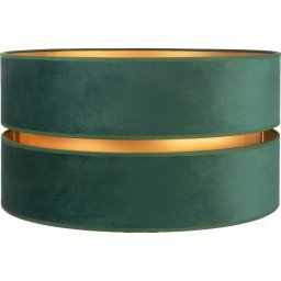 Abajur universal Duolla DUO E27 d. 40 cm verde/auriu