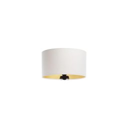 Abajur universal STANDART E27 d. 45 cm alb/auriu