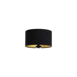 Abajur universal STANDART E27 d. 45 cm negru/auriu