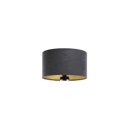 Abajur universal STANDART E27 d. 45 cm gri/auriu