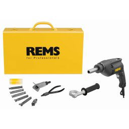 REMS Masina de gaurit tevi de cupru Hurrican Set 12-14-16-18-22 151010 R220