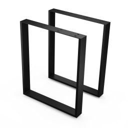 Blumfeldt UrbanFodge U picioare de masă, design modern, pentru proiecte DIY, capacitate de încărcare 200 kg (B-UFU600720)