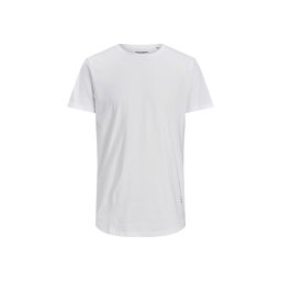 JACK & JONES T-Shirt Jjenoa Tee Ss Crew Neck 12113648 C-N100 white