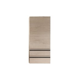 Dulap suspendat, Kolpasan, Alexis, cu 1 usa si 2 sertare, h101 cm, craft wood