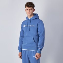 Champion Hanorac Big Logo Fleece Blue M