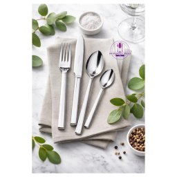 VILLAGO Set tacamuri inox 18/10 - 6 persoane (24 piese)