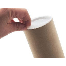 Capace din plastic pentru tuburi din carton, 77mm