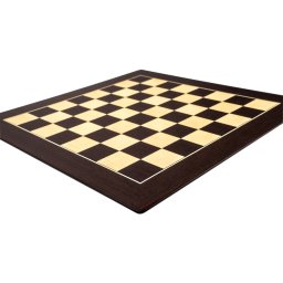 Tabla de sah no.6, lemn wenge, 55x55 cm, patrat 55 mm, Barcelona Deluxe