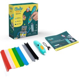 3Doodler Start+ cu 72 de refiluri + 12 șabloane - Stil 3D