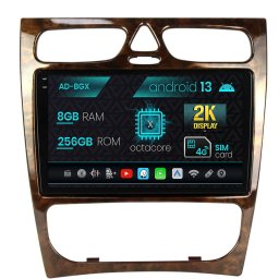 Navigatie Benz C Class (W203) (2002-2004), Android 13, X-Octacore 8GB RAM + 256GB ROM, 9.5 Inch - AD-BGX9008+AD-BGRKIT416V3