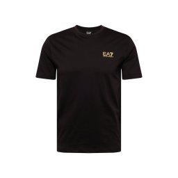 EA7 Emporio Armani Tricou auriu / negru