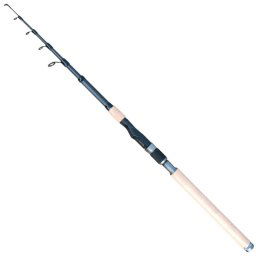 Lanseta telescopica carbon spinning Baracuda Rexus 2.4 m A:10-40 g, 6 tronsoane, actiune parabolica