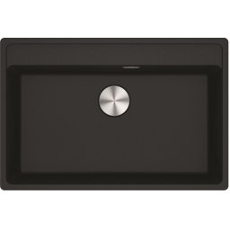 Chiuveta Franke Maris MRG 610-72 TL, Fragranite, 76x51 cm, 1 cuva, Nero, 114.0661.667
